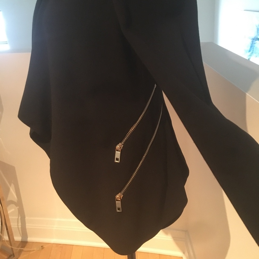 Zara Zipper Blazer